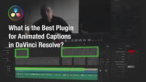 Best DaVinci Resolve AI caption plugin free download