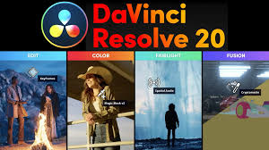 DaVinci Resolve Fairlight audio mixing page